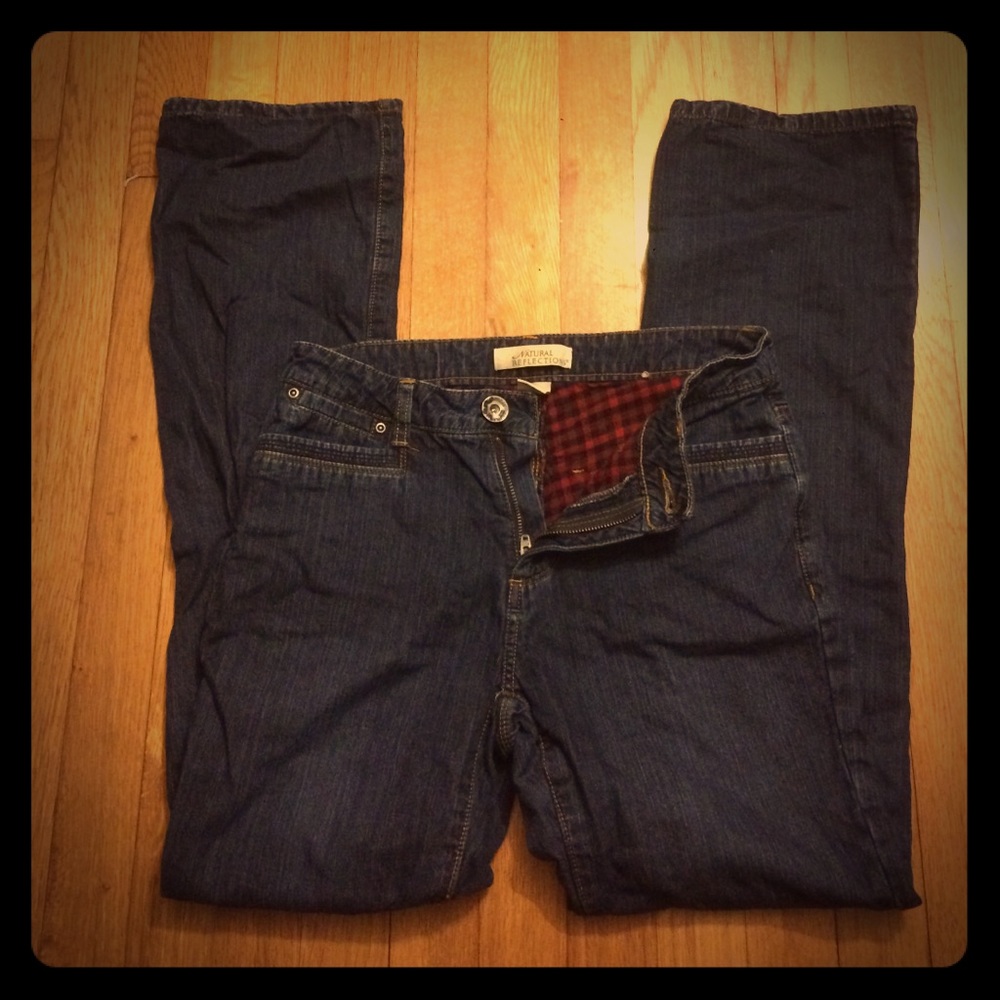Flannel Lined Jeans