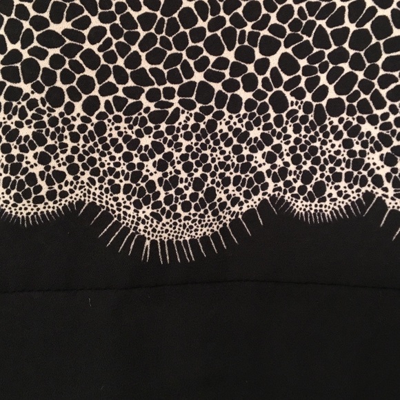 BCBGMaxazria Sleeveless Faux Lace Top - Picture 2 of 4