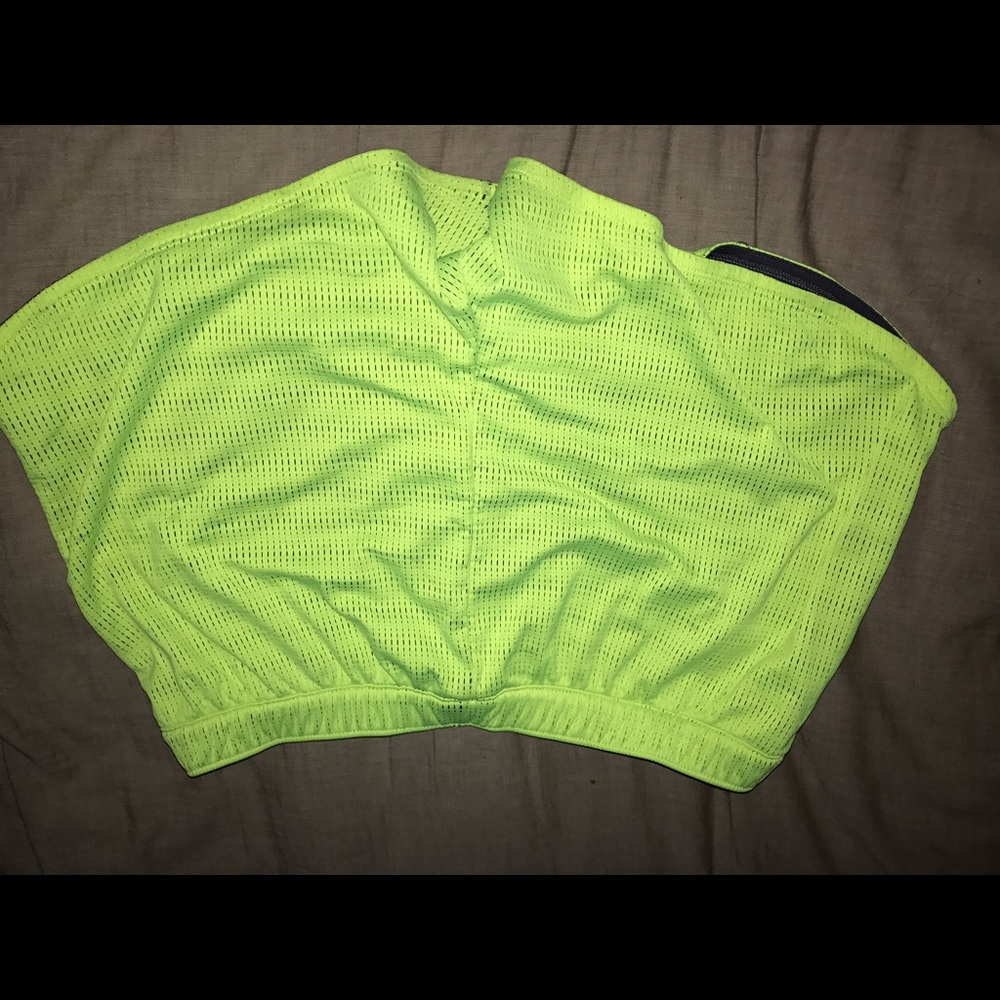NEON YELLOW UNDER ARMOR SHORTS