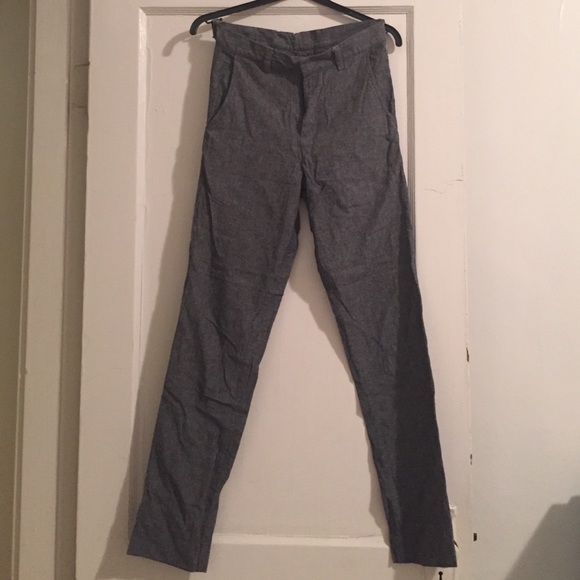 American Apparel Rare high waisted Gray Trouser - Picture 3 of 3