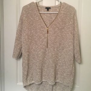 Express zipper sweater