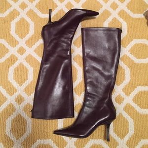 Aldo brown leather boots
