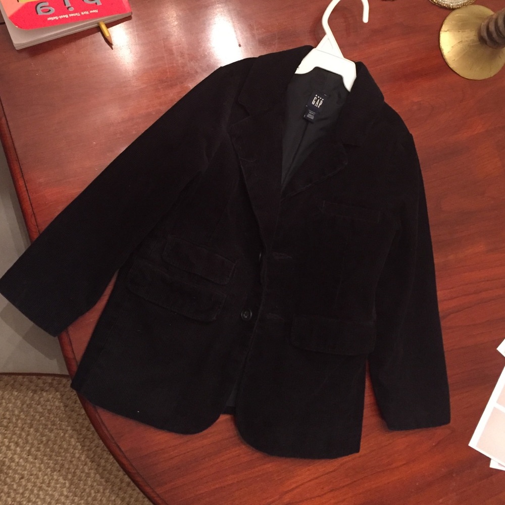Black corduroy blazer