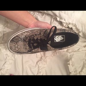 Snake Skin Vans