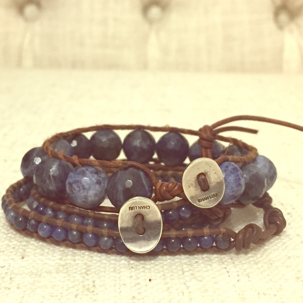 2-100% authentic Chan Luu wrap bracelet