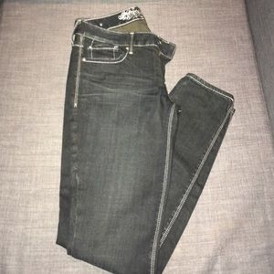 Dark Wash Express Skinny Jeans