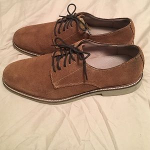 Tan Suede Shoes from Banana Republic