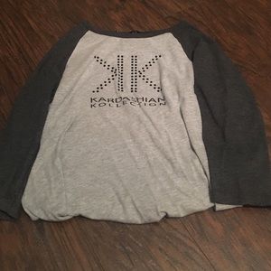 Kardshian Kollection 3/4 length shirt