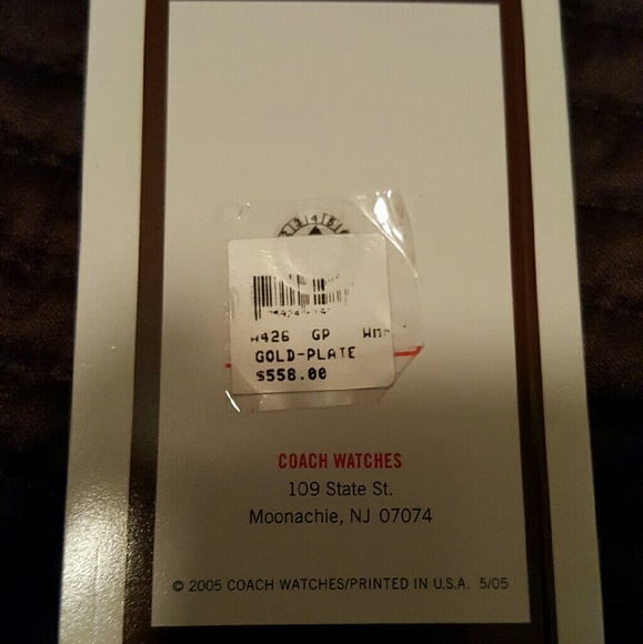 SOLD! Coach Watch - Picture 4 of 4
