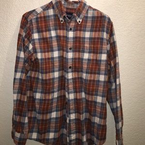 Men's small flannel shirt by St John's Bay