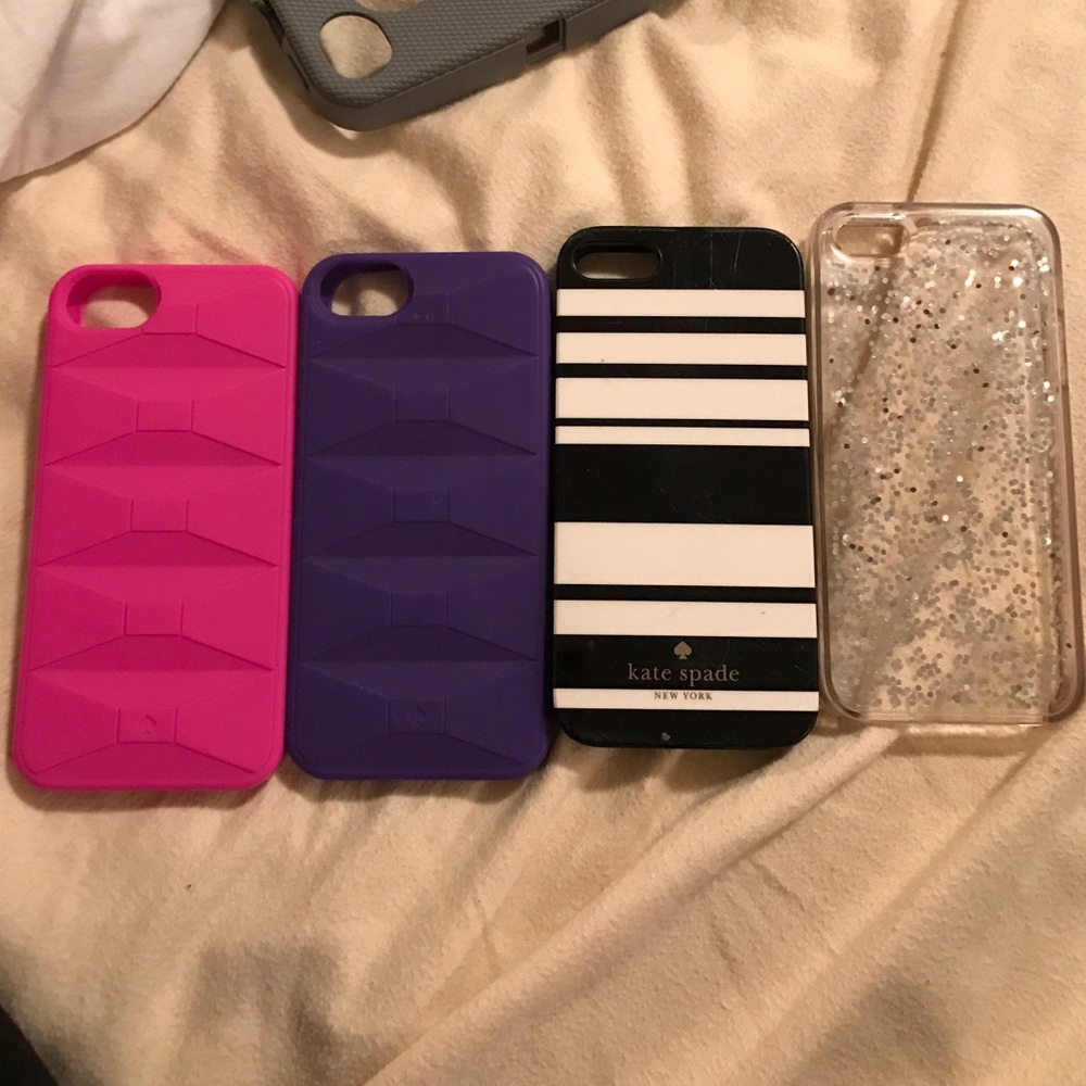 iPhone 5/5s Kate Spade 4 pack of cases