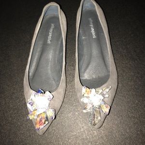 Jeffrey Campbell Flats Crystal BOWS