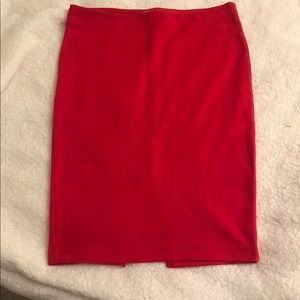 Forever 21 Red Pencil Skirt