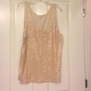 Beautiful sequin sparkle tank!!