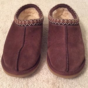 Women's Chocolate Brown Tasman Ugg Slippers Size 7