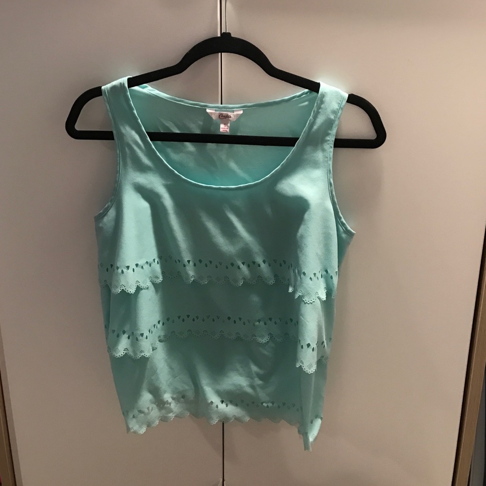 Mint tank top