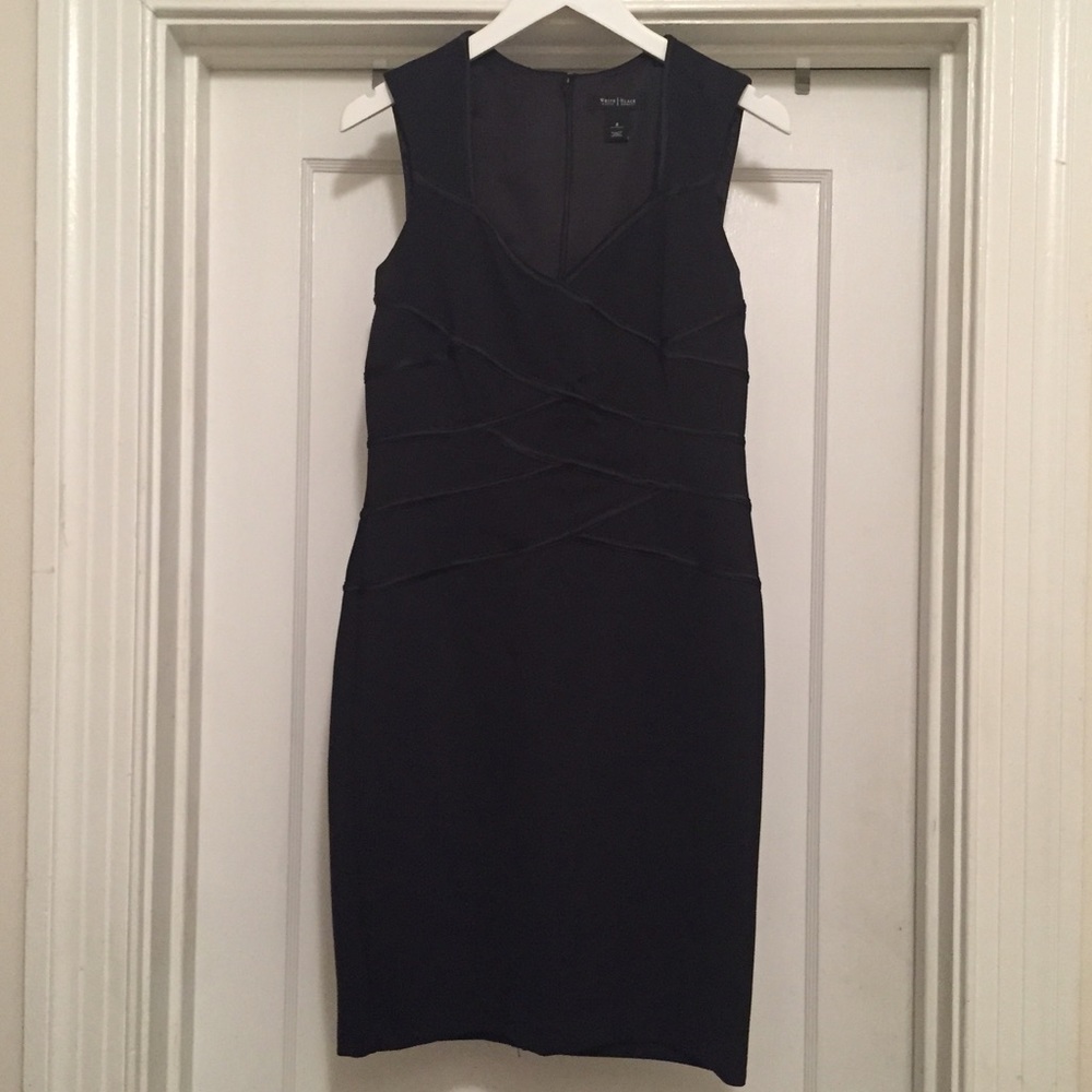 WHBM - black dress - size 8