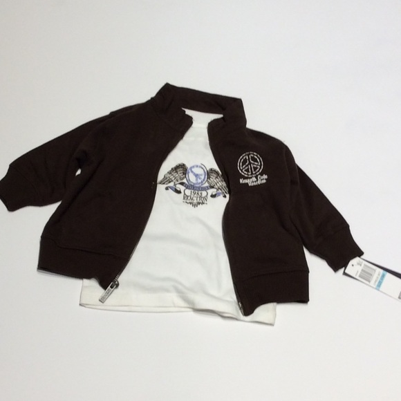 NWT 3 pc Kenneth Cole baby boy outfit - Picture 2 of 3