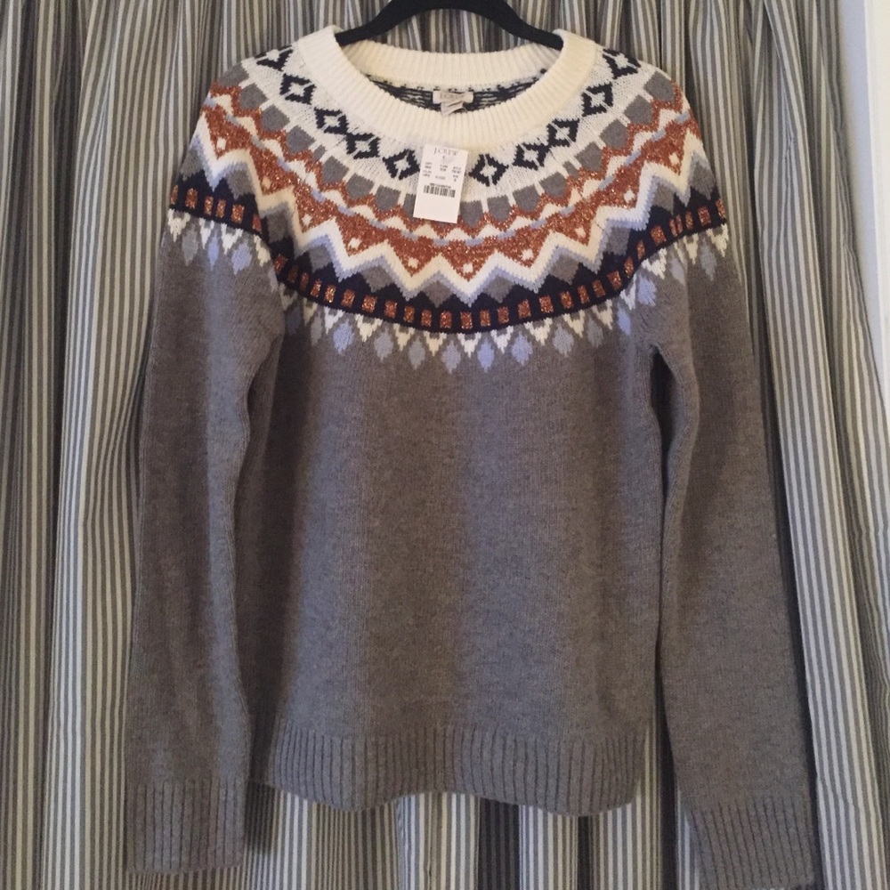 J Crew Ski Sweater