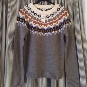 J Crew Ski Sweater