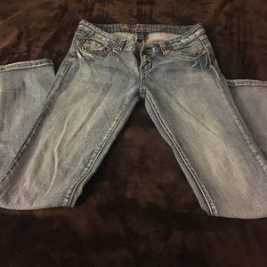 Blue Asphalt light was skinny jeans