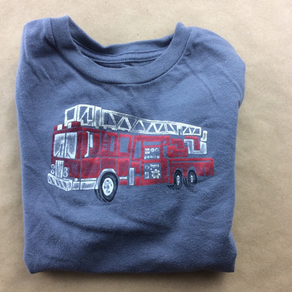 Fire truck Gap Long sleeve tee