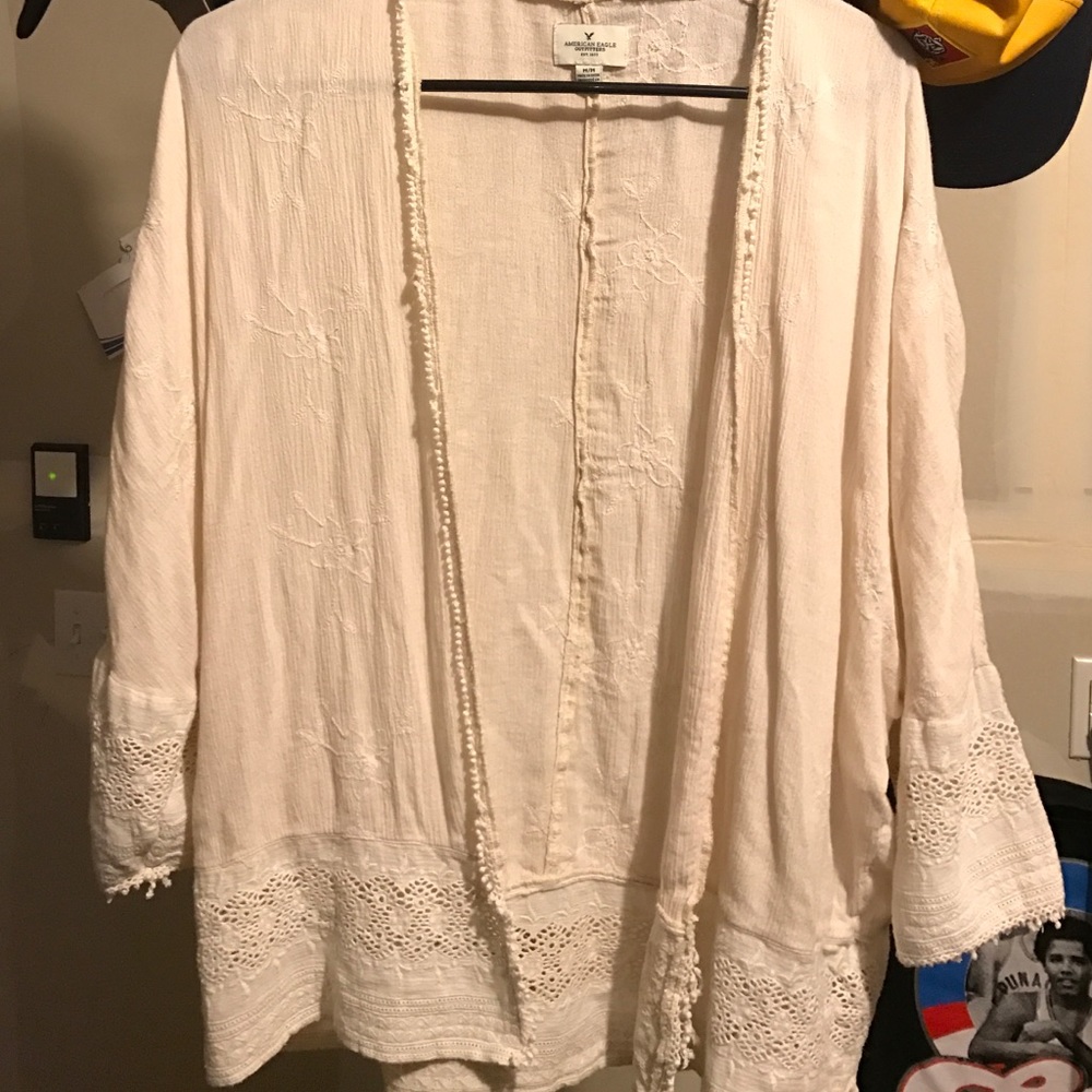 Flowy AE cardigan