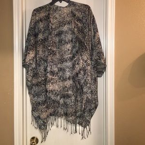 Animal Print BCBG Generation Shawl/Coverup