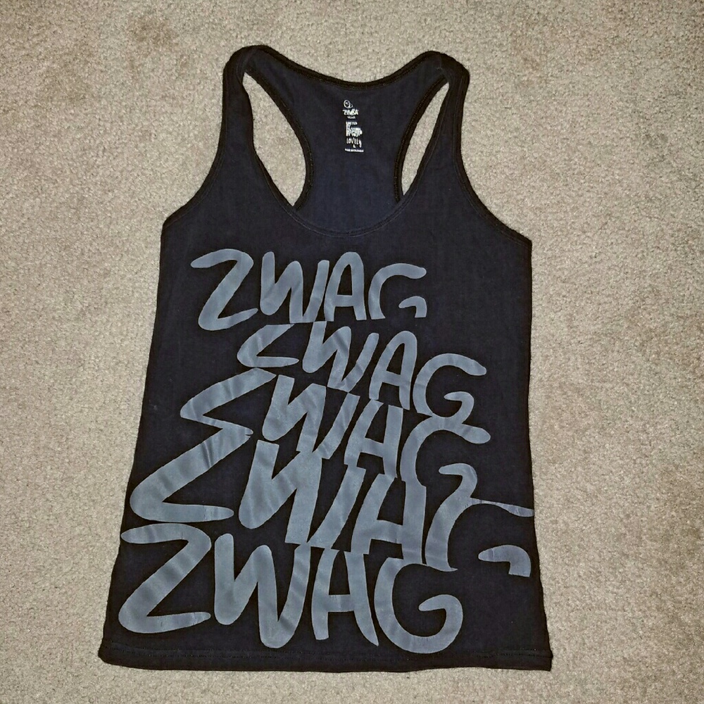 Zumba Zwag racer back tank