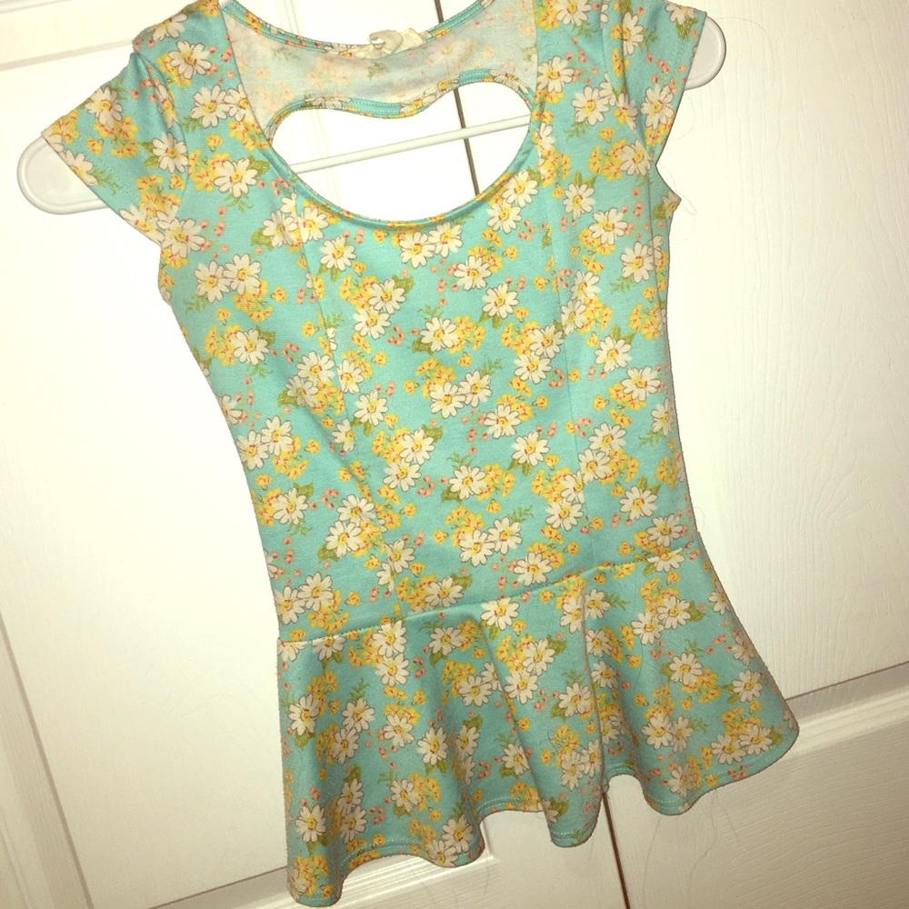 Peplum shirt
