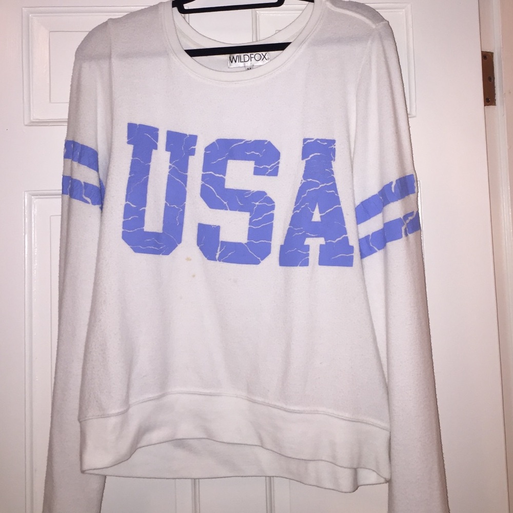 Wildfox USA pullover!