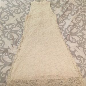 Cream dress
