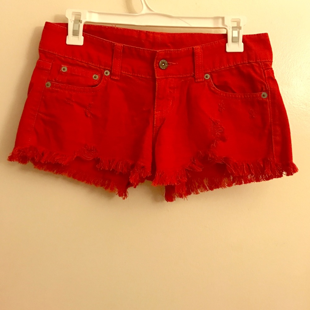 Red Carmar shorts