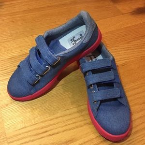 JC Play by Jeffrey Campbell Sneaker-Blue/Red