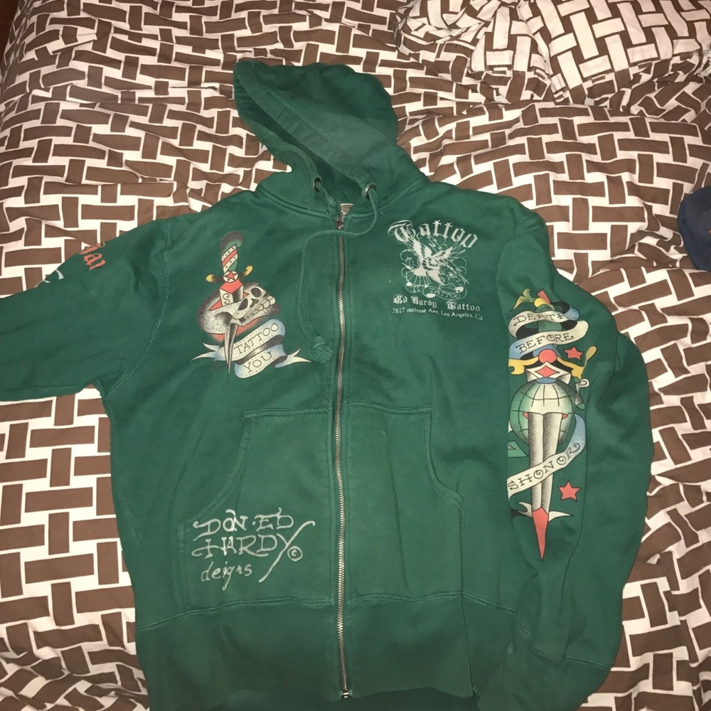 Ed Hardy Sweater Tattoo Design