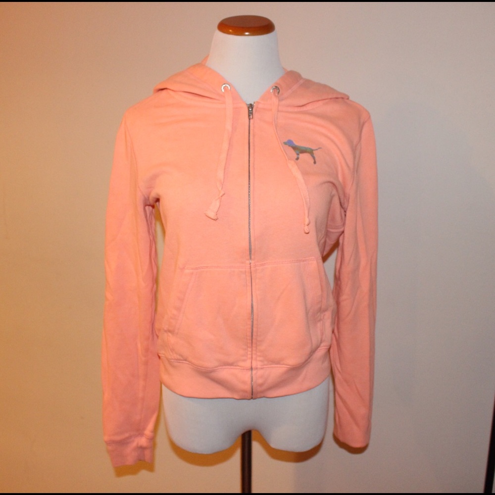 Orange / peach Victoria Secret jacket