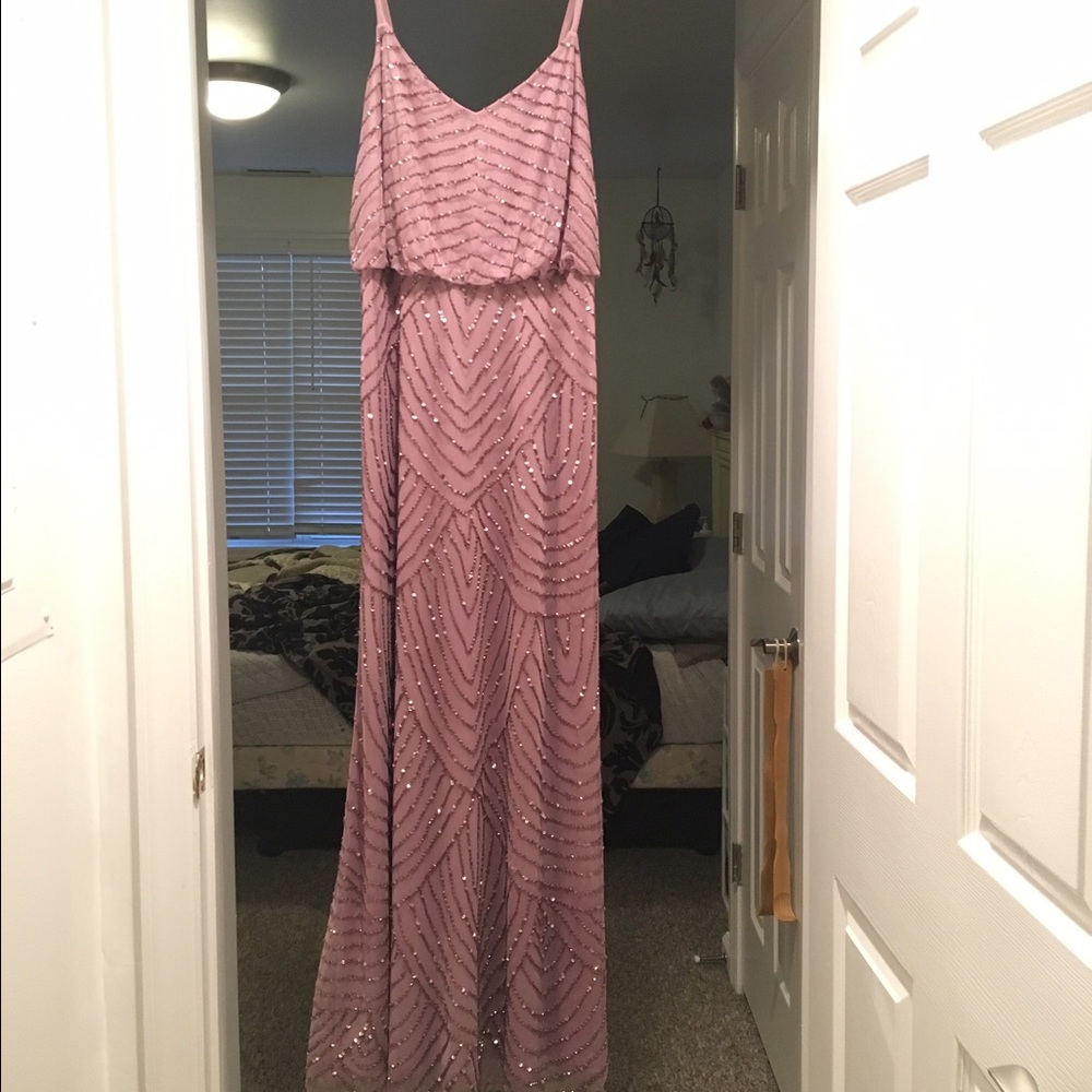 Adrianna Papell Beaded Gown