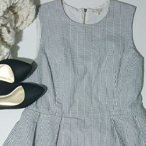 Seersucker day dress