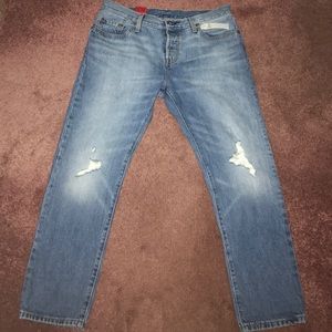 Levi  501ct Tapered Leg Jeans
