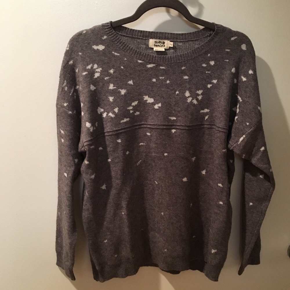 Extremely soft unique Molly Braken sweater