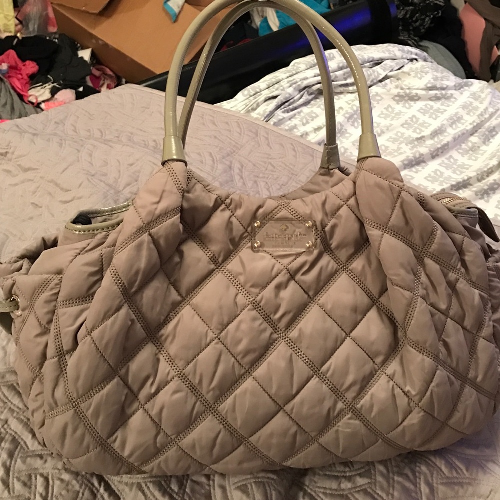Beautiful Kate spade diaper bag.