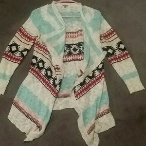 Tribal print sweater