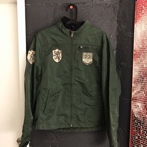 Buffalo David Bitton Men's Green Jacket