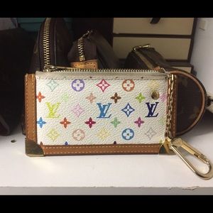 💯Auth Louis Vuitton multicolor cles (discont)
