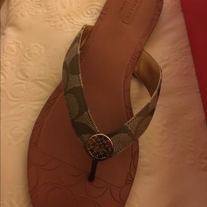 BRAND NEW COACH SANDALS!!