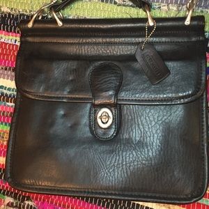 Vintage coach mini brief case