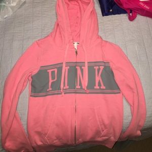 Victoria's Secret Pink zip up jacket