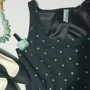 Dotty Open Back Dress