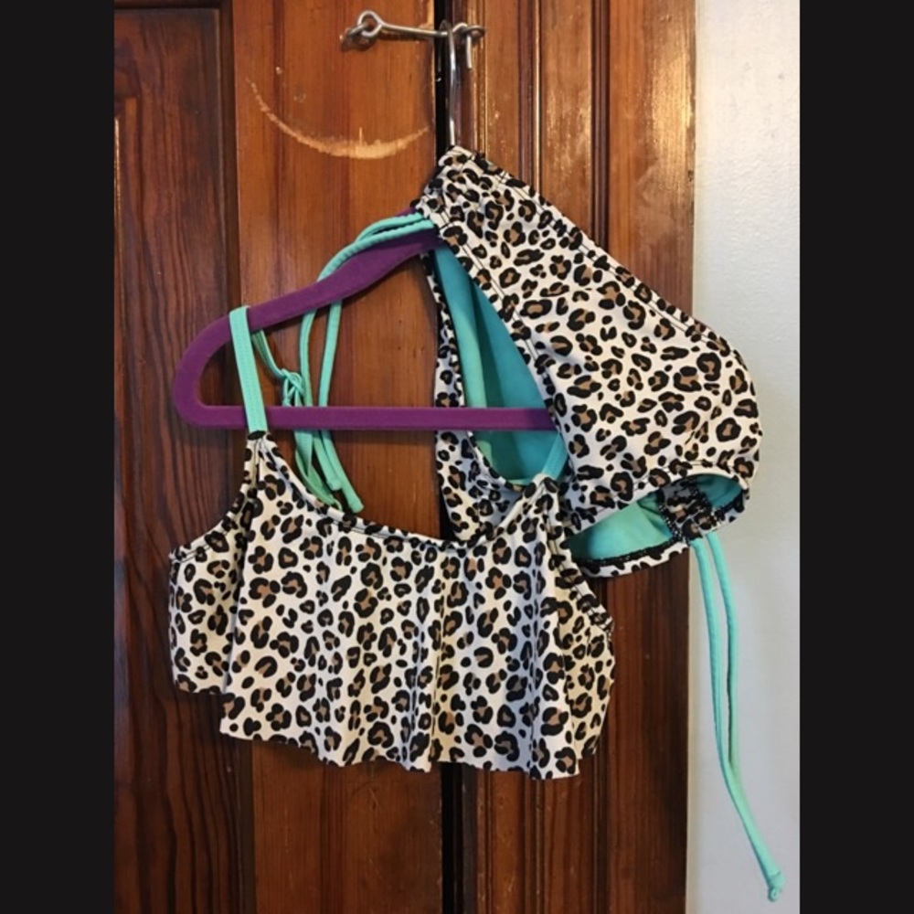 Justice bathing suit with cover up.