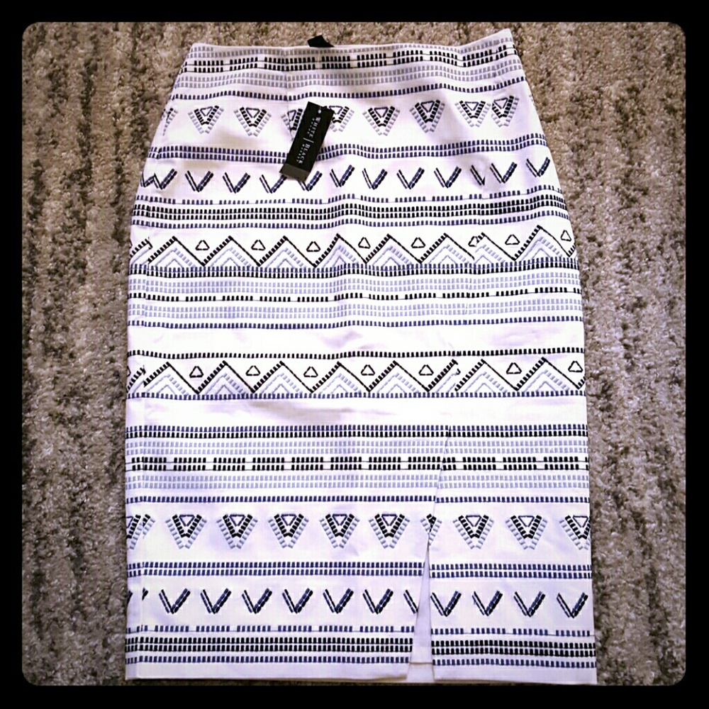 white house black market skirt
